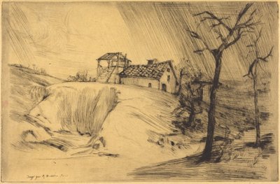 Ziegelei (La Briqueterie) von Alphonse Legros