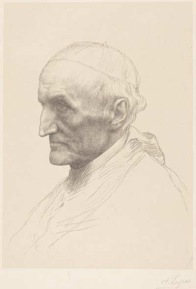 Kardinal Manning, 2. Platte von Alphonse Legros