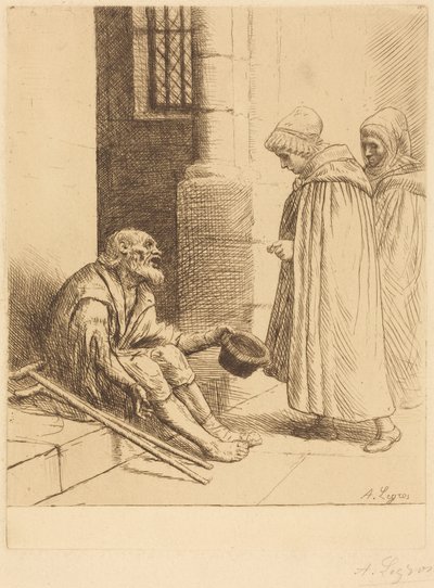 Nächstenliebe von Alphonse Legros