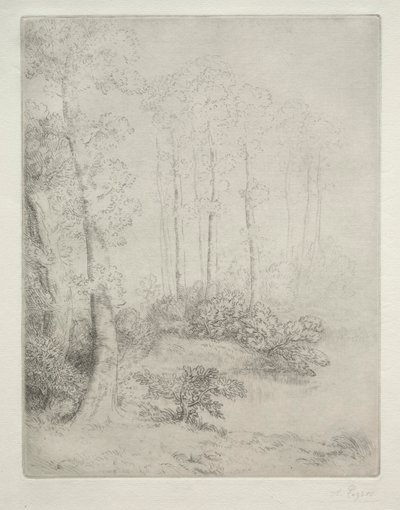 Am Rande des Wassers von Alphonse Legros