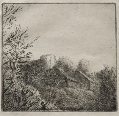 Bauernhof in Valoux von Alphonse Legros