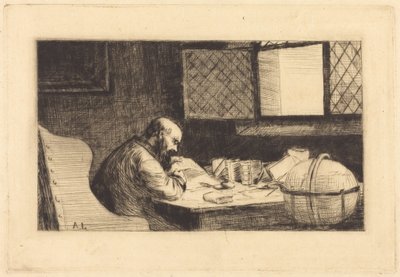 Geograph (Le geographe) von Alphonse Legros