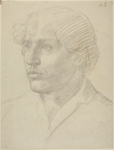 Kopf eines Mannes von Alphonse Legros
