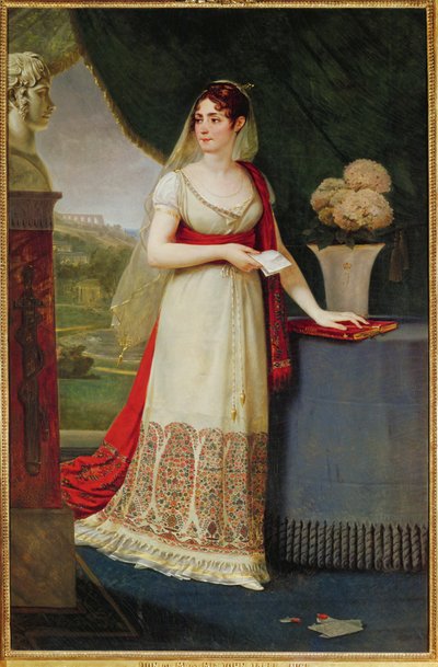 Josephine Beauharnais, Kaiserin, erste Frau von Kaiser Napoleon I von Alphonse Legros
