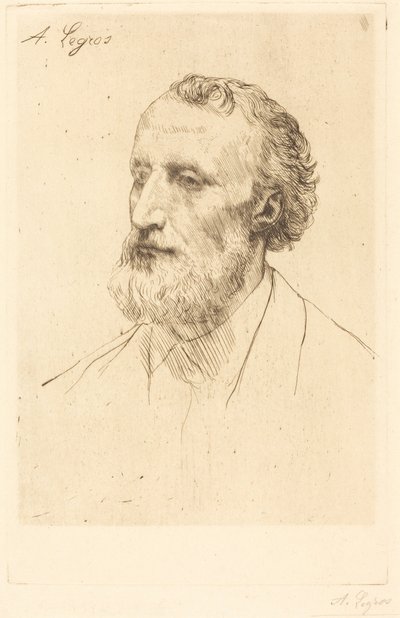 Jules Dalou, 1. Tafel von Alphonse Legros