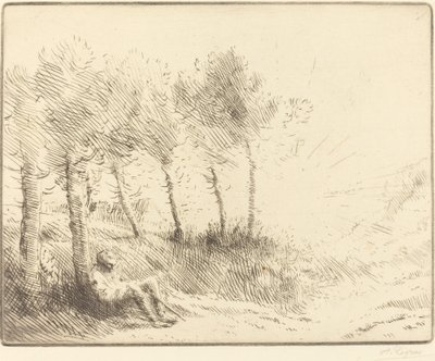 Landschaft Paysage von Alphonse Legros