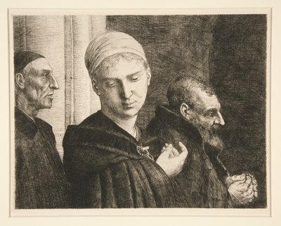 Die Taufe von Alphonse Legros