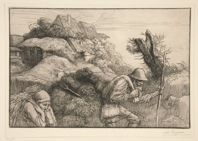 Die Rückkehr aus dem Wald von Alphonse Legros