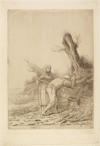 Die Reisigmacher von Alphonse Legros