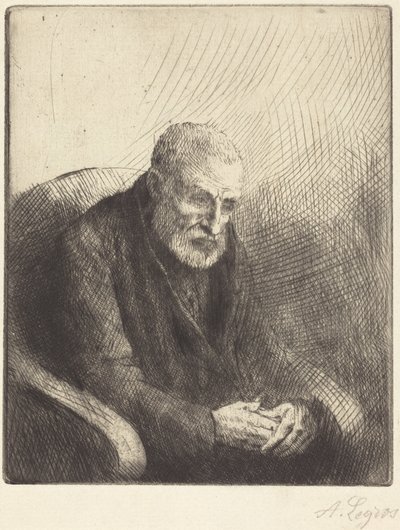 Der Gelähmte von Alphonse Legros