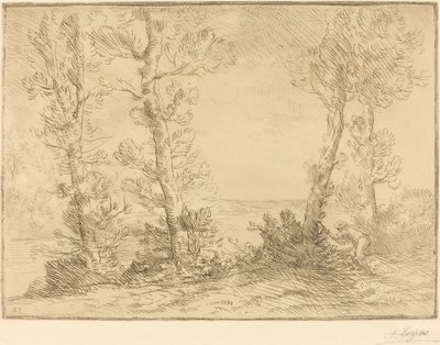 Lachs Fischer von Alphonse Legros