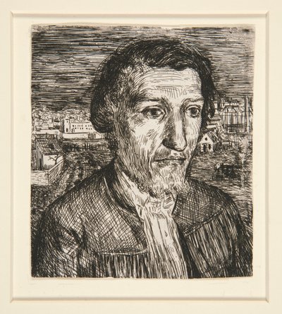 Tête de Charpentier von Alphonse Legros