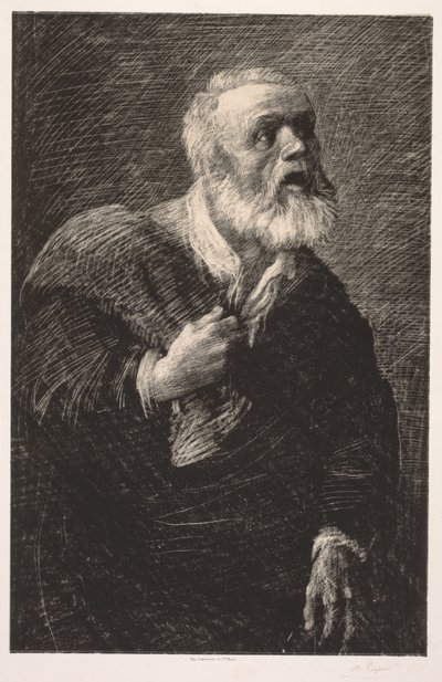 Der Nachtwächter von Alphonse Legros