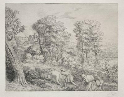 Die Rückkehr zum Bauernhof (Le Retour à la Ferme) von Alphonse Legros