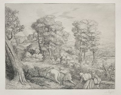 Die Rückkehr zum Bauernhof Le Retour à la Ferme von Alphonse Legros
