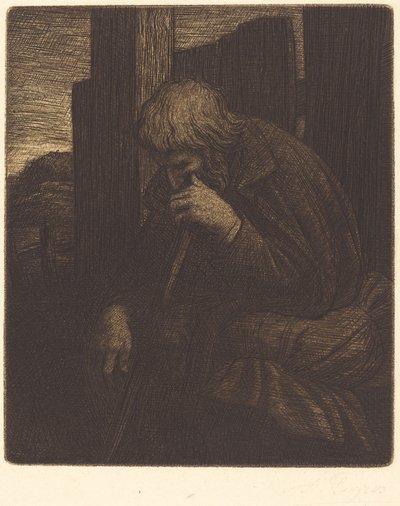 Der Denker von Alphonse Legros