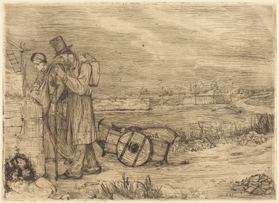 Vagabunden von Montrouge von Alphonse Legros