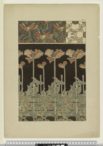 Documents Decoratifs: Tafel 38 von Alphonse Mucha