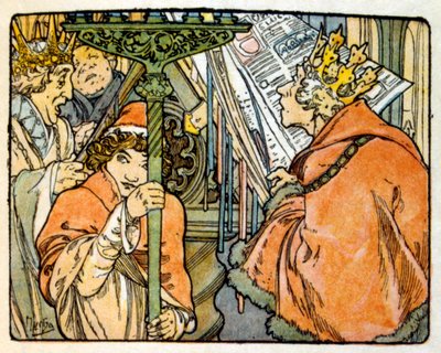 Illustration von Alphonse Mucha aus 