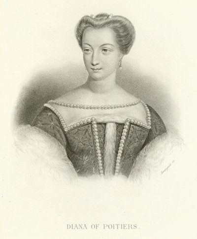 Diana von Poitiers von Alphonse Marie de Neuville