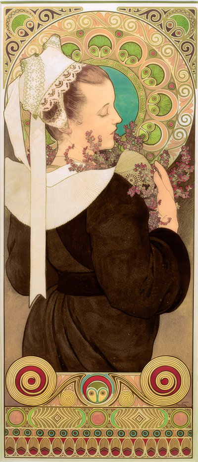 Heidekraut von Alphonse Mucha