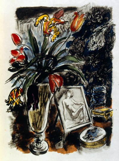 Illustration von Alphonse Mucha für das Buch 