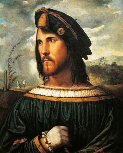 Porträt von Cesare Borgia von Altobello Melone