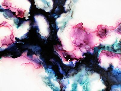Flüssige Farbfusion von Alyson Storms
