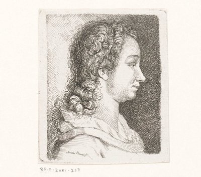Porträt der Frau des Künstlers Georg Friedrich Schmidt von Amalie Baader