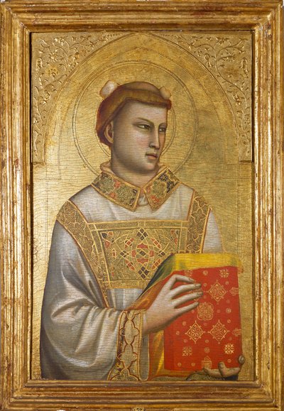Darstellung des Heiligen Stephanus von Ambrogio Bondone (workshop) Giotto