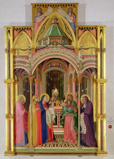 Die Darstellung im Tempel, 1342 von Ambrogio Lorenzetti