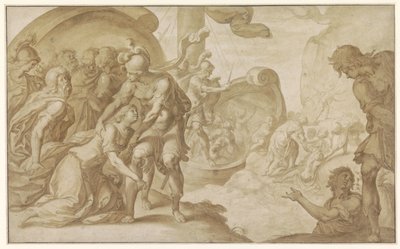 Trachin und Chariclea von Ambroise Dubois