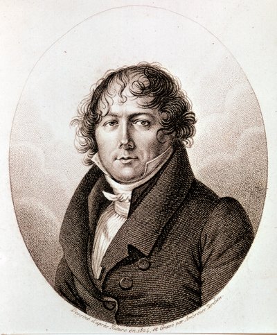 Porträt von Jean-Baptiste Biot von Ambroise Tardieu