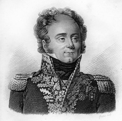 Sigismond, Frédéric BERCKHEIM - in "Portraits der französischen Generäle nach den Siegen und Eroberungen der Franzosen". Graviert von Ambroise Tardieu im Jahr 1818. Stella Sammlung. von Ambroise Tardieu