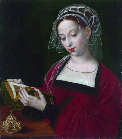 Maria Magdalena beim Lesen von Ambrosius Benson