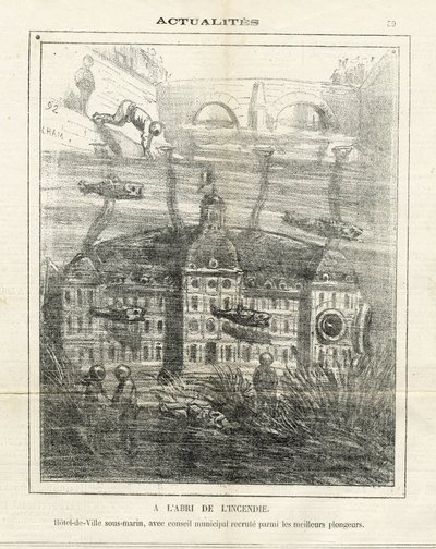Illustration von Cham (1819-1879) in Le Charivari von Amédée de Noé
