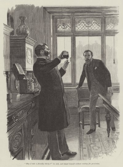Blinde Liebe, von Wilkie Collins von Amedee Forestier