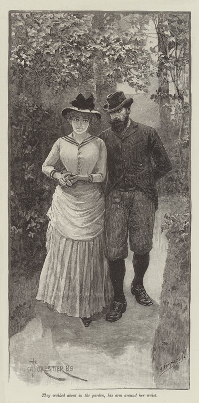 Blinde Liebe, von Wilkie Collins von Amedee Forestier