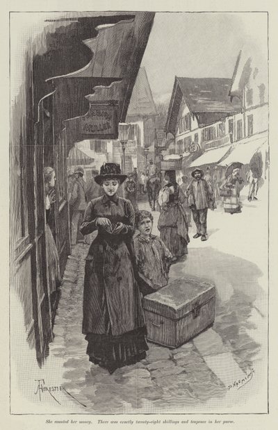 Blinde Liebe, von Wilkie Collins von Amedee Forestier