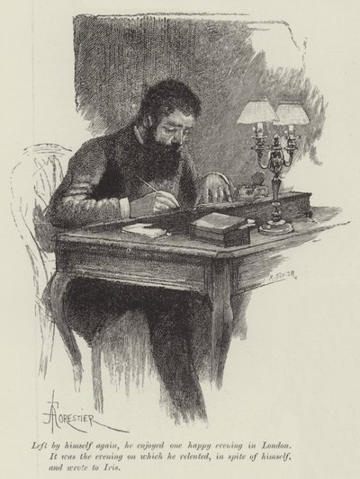 Blind Love, von Wilkie Collins von Amedee Forestier