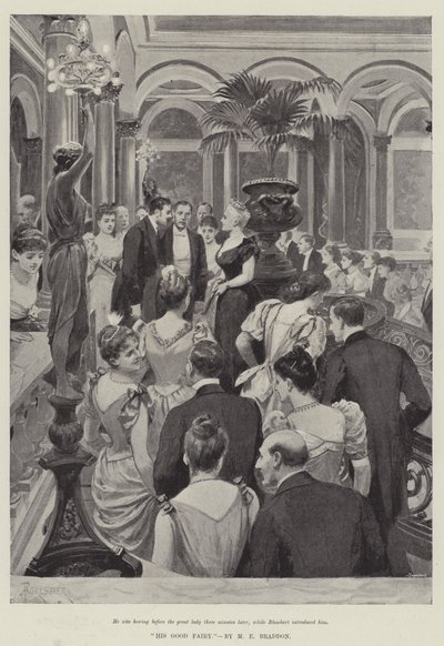 Seine gute Fee, von Mary Elizabeth Braddon von Amedee Forestier