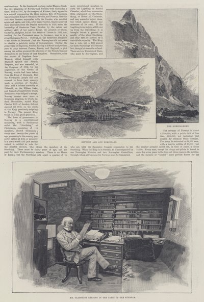 Der Sonnenstrahl in Norwegen, von Lady Brassey von Amedee Forestier