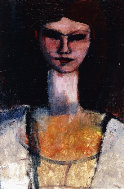 Büste einer jungen Frau von Amedeo Modigliani