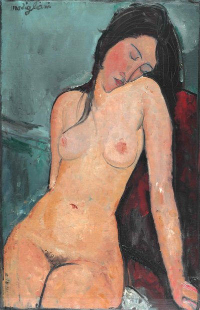 Weiblicher Akt, ca. 1916 von Amedeo Modigliani