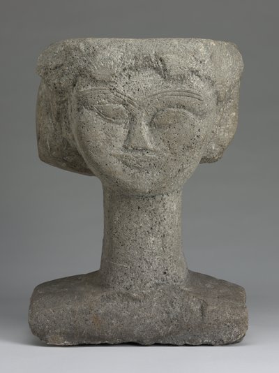 Kopf, ca. 1911 von Amedeo Modigliani