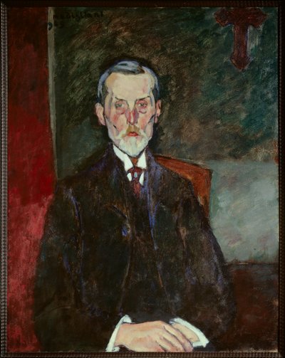 Porträt von Jean Baptiste Alexandre am Kreuz von Amedeo Modigliani