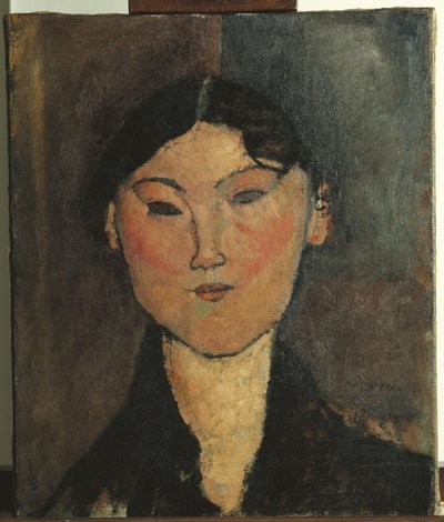 Porträt einer Frau von Amedeo Modigliani