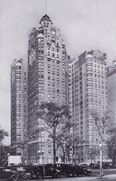Chicago: Eines der Apartmenthotels von Chicago von American Photographer (after)