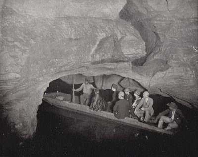 Echo River, Mammoth Cave, Kentucky (s/w Foto) von American Photographer (after)