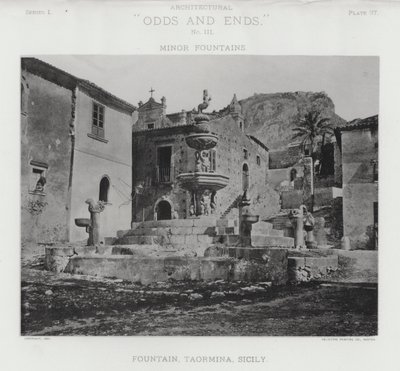 Brunnen, Taormina, Sizilien von American Photographer (after)